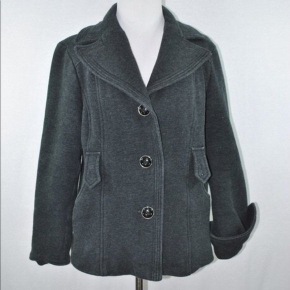KENNETH Cole Reaction cotton blend peacoat size M - Picture 1 of 5